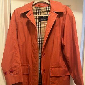 Burberry Trench Raincoat with Hood - Size M